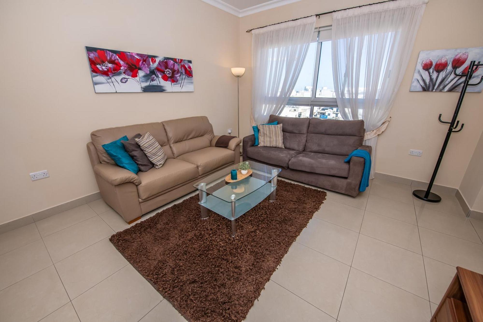 Francis Flats Modern Penthouse Leilighet Mellieħa Eksteriør bilde