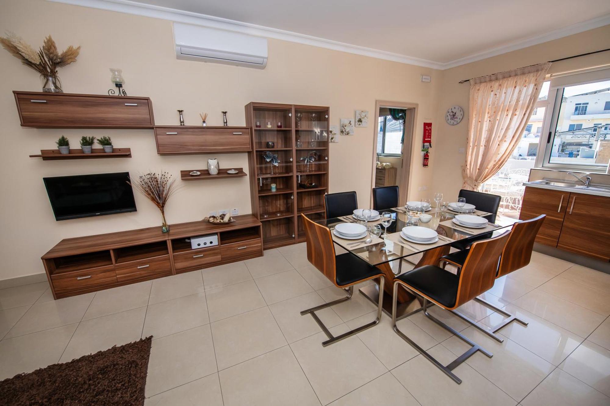 Francis Flats Modern Penthouse Leilighet Mellieħa Eksteriør bilde